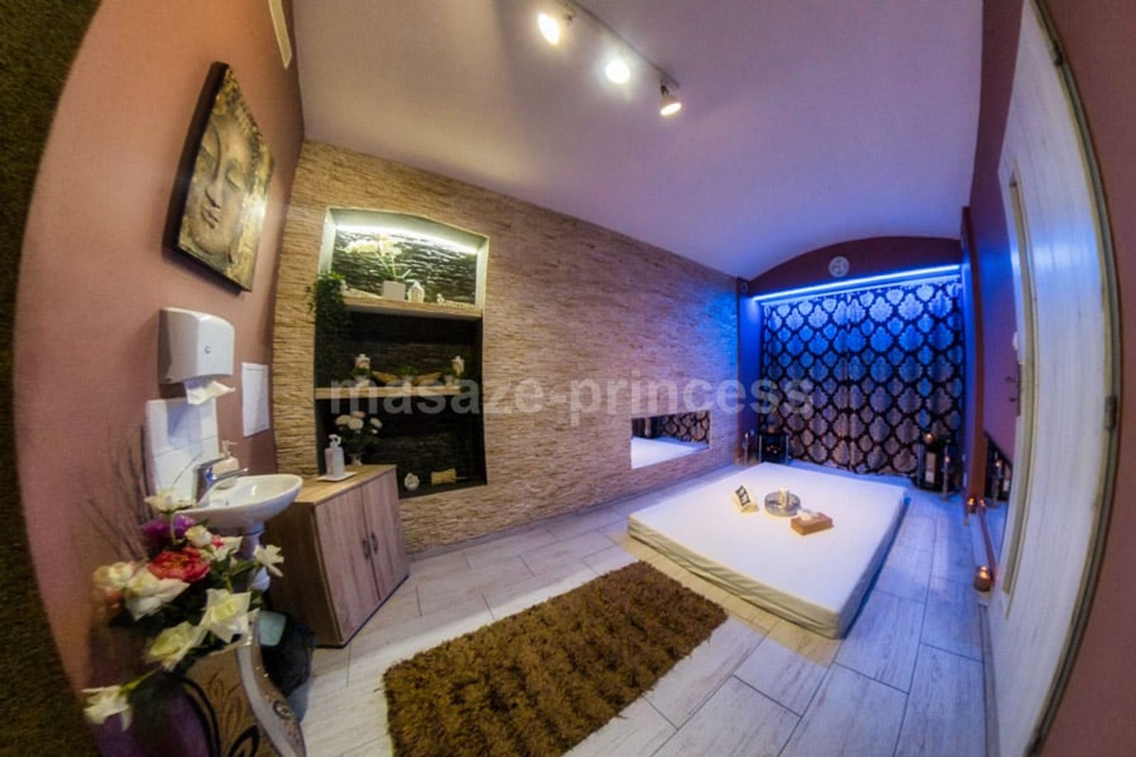 Interiér privátního salonu Princess
